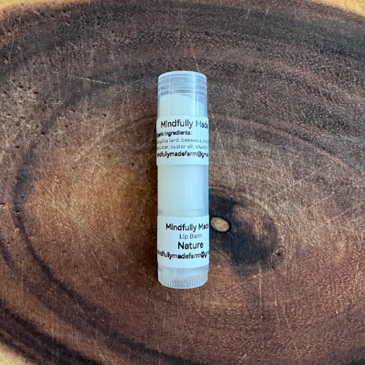 Bare Balm - Unscented Lard & Beeswax Lip Balm